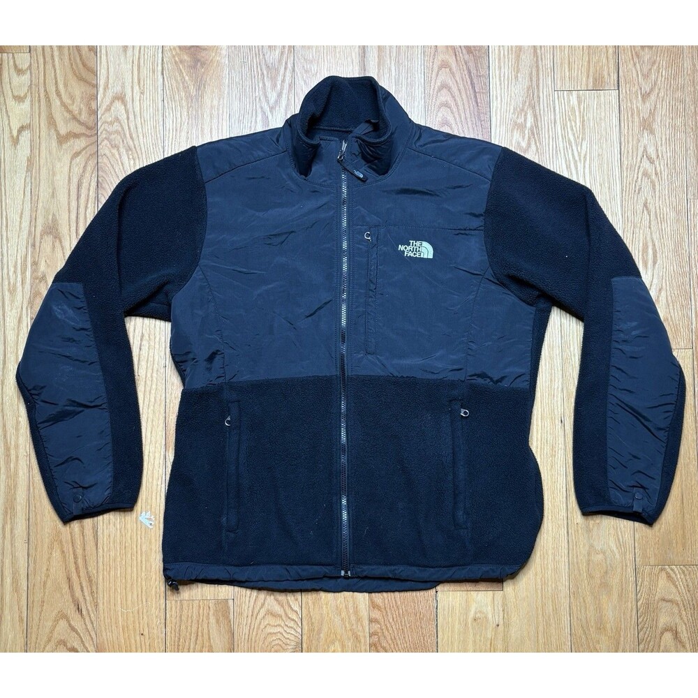 The North Face Women's XL Denali POLARTEC Fleece Full Zip Jacket Black  Cold